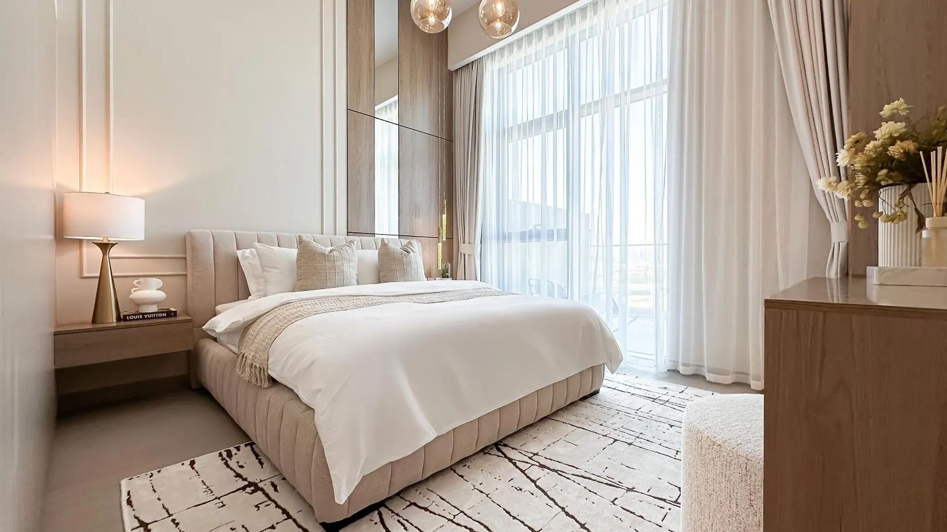 Trophy-Aesthetic Apartment W Skyline And Дубай ОАЭ
